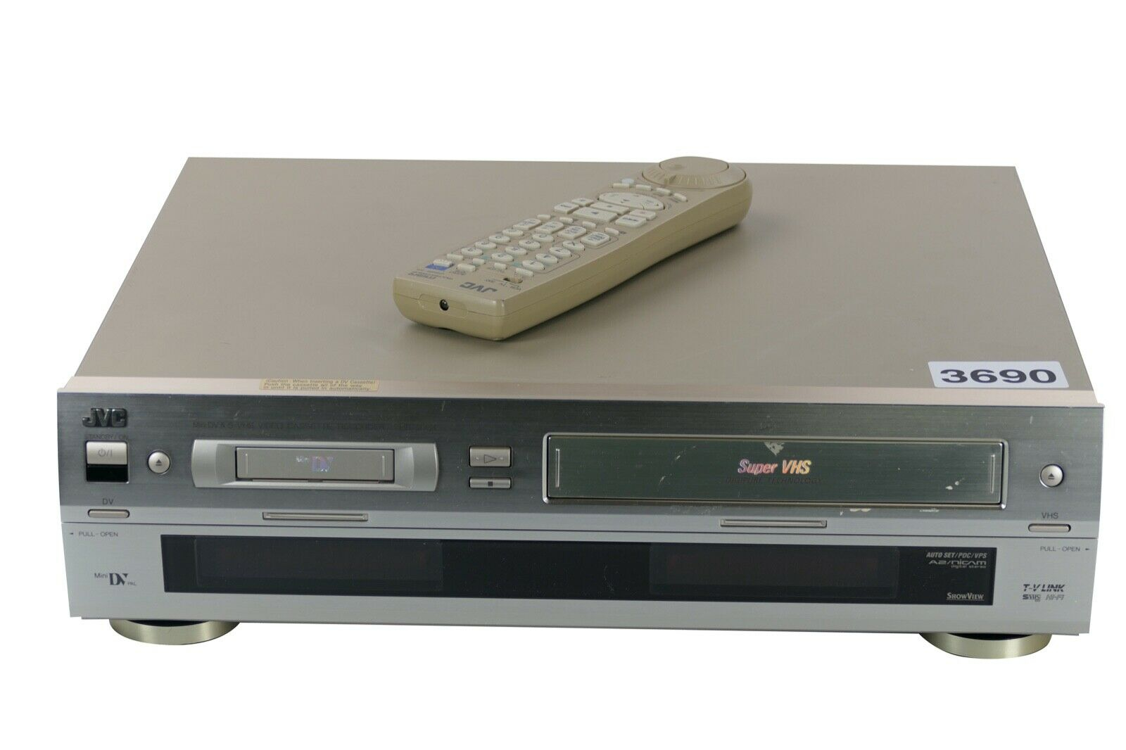 JVC HRDVS1 MiniDV & Super VHS combi recorder (refurbished)