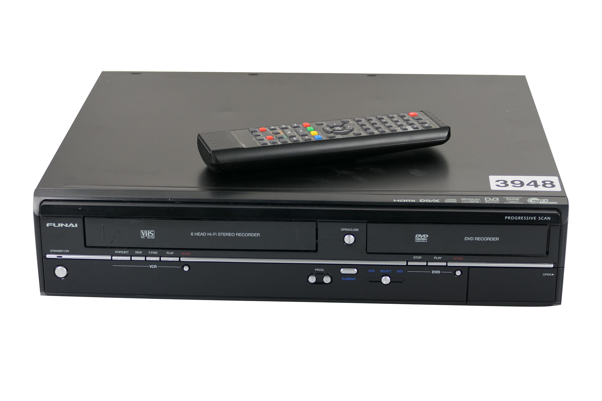 Funai WD6DM100 DVD & VHS recorder (VHS copy to DVD)
