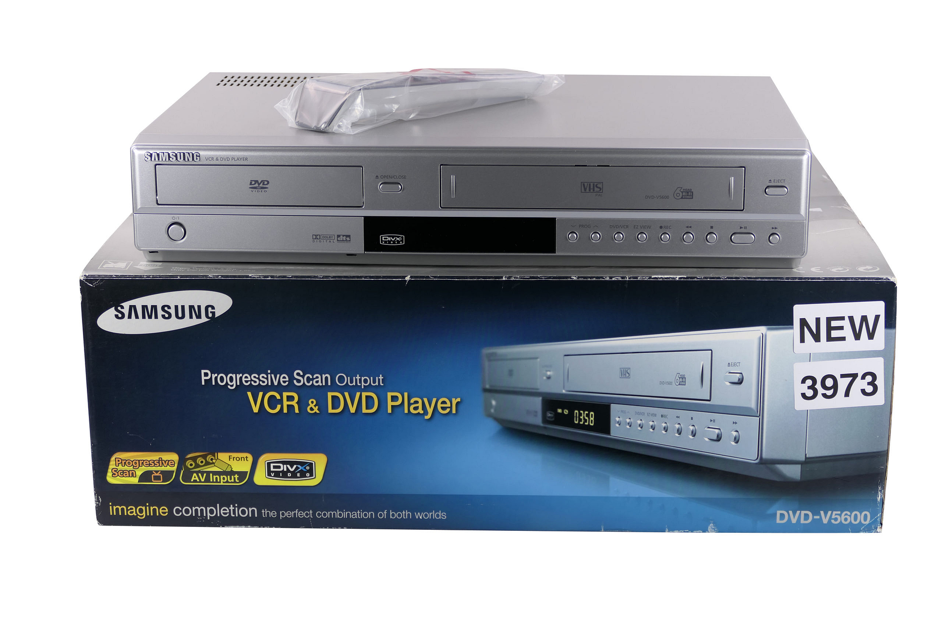 new vhs dvd player