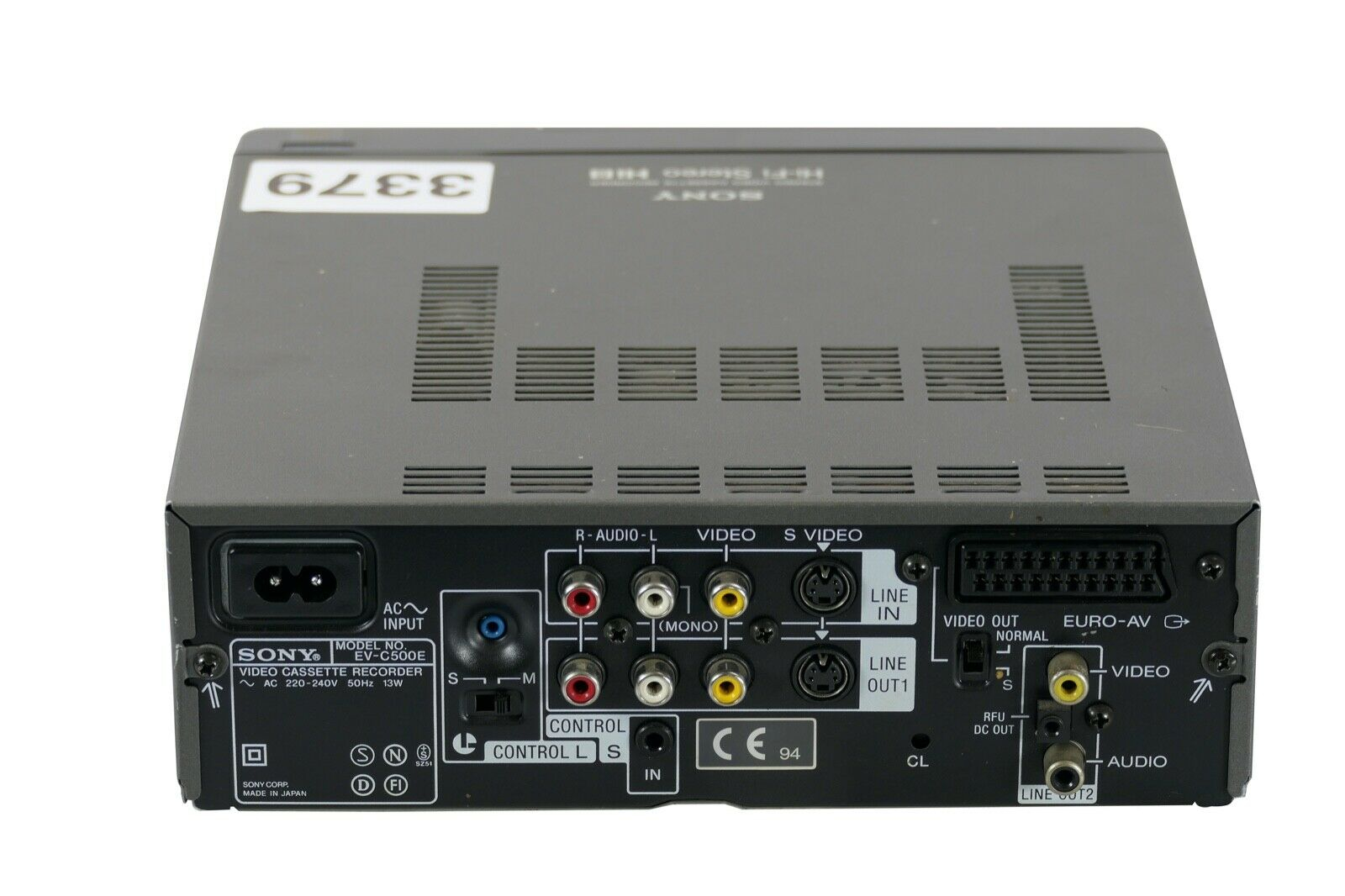 Sony EVC500E Hi8 & Video8 Recorder Player (refurbished)